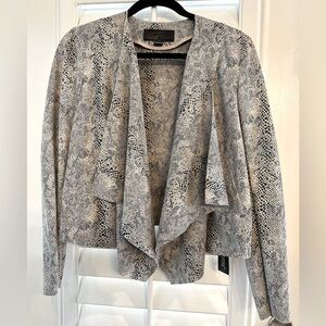 NWT Snake print jacket by BLANKNYC